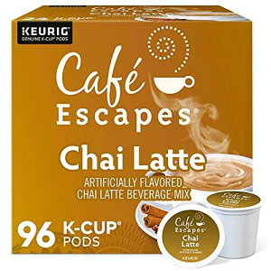 Cafe Escapes Cafe Escapes Chai Latte Keurig Single-Serve K-Cup Pods, 96 Count