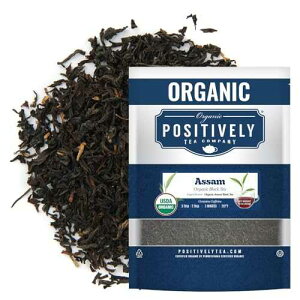 Organic Positively Tea Company�A�A�b�T�� TGFOP �g���A���[�Y���[�t�A16 �I���X Organic Positively Tea Company, Assam TGFOP Black Tea, Loose Leaf, 16 Ounce