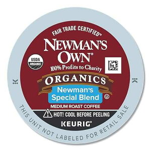 Newman's Own Organics �L���[���O �V���O���T�[�u K �J�b�v �|�b�h �X�y�V���� �u�����h �~�f�B�A�� ���[�X�g �R�[�q�[�A�t�F�A�g���[�h�F��A24 �� Newman's Own Organics Keurig Single-Serve K-Cup Pods Special Ble