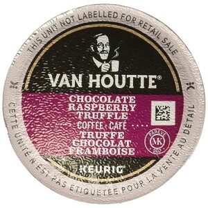 Van Houtte�A���Y�x���[ �`���R���[�g �g�����t�A�V���O���T�[�u �L���[���O K �J�b�v �|�b�h�A���C�g ���[�X�g �R�[�q�[�A48 �J�E���g (2 �� 24 �|�b�h) Van Houtte, Raspberry Chocolate Truffle, Single-Serve Ke