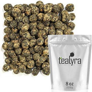 Tealyra - Black Dragon Pearls - Yunnan Special Black Tea - Loose Leaf Tea - Premium Tea - Bold Caffeine - 220g (8-ounce)