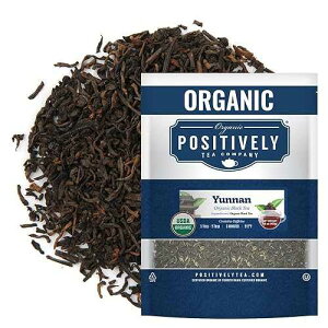 Organic Positively Tea Company, Yunnan Black Tea, Loose Leaf, 16 Ounce