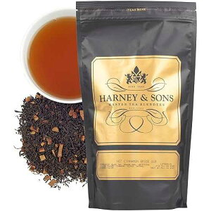 ?? & ?? ? ??? ???? ?? ?, ??? ??, ?? ? ?? ??, 453.6g (1? ?) Harney & Sons Hot Cinnamon Spice Black Tea, with Orange Peel, Cinnamon, and Clove, 16 Oz (Pack of 1)