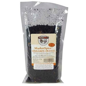 Sovob Market Spice Cinnamon Orange Loose Leaf Tea, 8 oz. Package With Brewing And Storage Instructions. (Cinnamon-Orange 8 oz.)