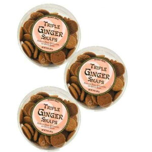 �g���[�_�[�W���[�Y �g���v�� �W���W���[ �X�i�b�v - 3 �p�b�N (14 �I���X�̃^�u) Trader Joe's Triple Ginger Snaps - 3 Pack (14 oz tubs)