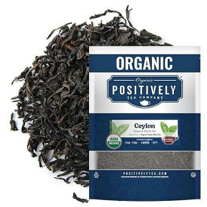 Organic Positively Tea Company�A�Z�C�����g���A���[�Y���[�t�A16 �I���X Organic Positively Tea Company, Ceylon Black Tea, Loose Leaf, 16 Ounce