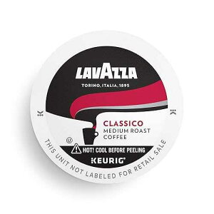 Lavazza Classico Single-Serve Coffee K-Cup Pods for Keurig Brewer, Medium Roast, Caps Classico, 16 Count Full-bodied medium roast with rich flavor and notes of dried fruit, Value Pack