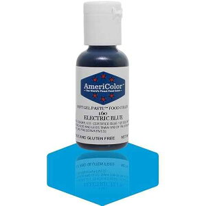 Americolor �\�t�g�W�F���y�[�X�g�H�p�F�f�A�G���N�g���b�N�u���[ Americolor Soft Gel Paste Food Color, Electric Blue
