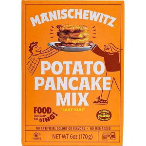 Manischewitz Potato Pancake Mix 6oz Gluten Free, No MSG, Traditional Style Potato Latke Mix