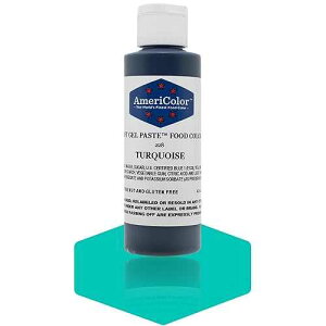 Americolor Soft Gel Paste Food Color, 4.5-Ounce, Turquoise