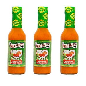 Marie Sharp's Marie Sharp s Mild Habanero Pepper Sauce, 5 oz Belizean Hot Sauce with a Gentle Kick All-Natural, Gluten-Free Pack of 3