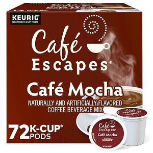 Cafe Escapes Cafe Escapes Cafe Mocha Keurig Single-Serve K-Cup Pods, 72 Count