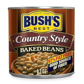Bush's Best ベイクドビーンズ カントリースタイル、8.3 オンス Bush's Best Baked Beans Country Style, 8.3 OZ