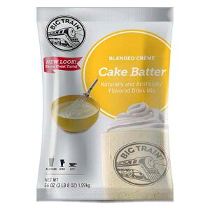 Big Train Cake Batter Blended Creme Beverage Mix, 3.5 Pound (Pack of 1)