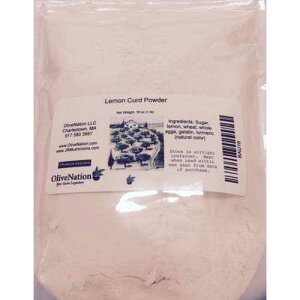 OliveNation Lemon Curd Filling Mix, Powdered Lemon Pie and Dessert Filling with Traditional Flavor, Non-GMO - 80 ounces