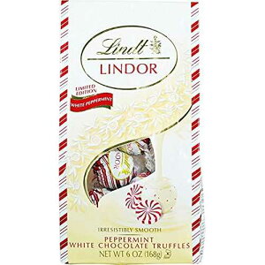 �����c �`���R���[�g �����h�[�� Wht Pprmnt Bg Lindt Choc Lindor Wht Pprmnt Bg