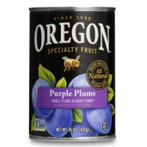 �I���S���Y�ۂ��ƃp�[�v���v�����̃w�r�[�V���b�v�Ђ� 15�I���X (1�p�b�N) TAOindustry Oregon Whole Purple Plums in Heavy Syrup 15 oz (Pack of 1)