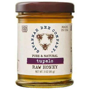 Savannah Bee Company Tupelo Honey - Pure, Natural, Raw Honey - 3 Oz
