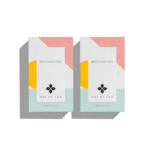 Art of Tea | Matcha Powder | Organic Japanese Ceremonial Matchasticks | 24 Count Single Serve Packets
