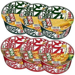 �ǂ񕺉q �~�j 1.5�I���X 6�{�Z�b�g ���낢��Ȗ��̂��ǂ�E���� ���{�̑��Ȗ� �E�@ Donbei Mini 1.5oz 6pcs Set Various Taste Udon Soba Japanese Instant Noodles Ninjapo