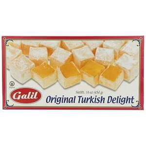 Galil Turkish Delight�A�v���[���A16 �I���X�� (4 �p�b�N) Galil Turkish Delight, Plain, 16-Ounce Boxes (Pack of 4)