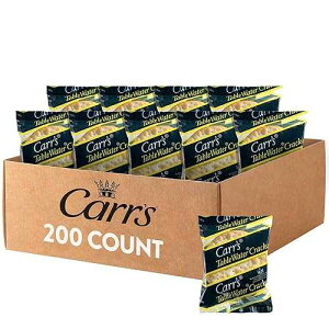 Carr's ���C���� �|�[�V���� �e�[�u�� �E�H�[�^�[ ����T�C�Y�A0.4 �I���X �p�b�P�[�W (200 �p�b�N) Carr's Royal Portion Table Water Bite Size, 0.4-Ounce Packages (Pack of 200)