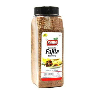 Badia Fajita Seasoning 21 oz Zesty Tex-Mex Spice Blend for Fajitas Bold, Smoky Flavor