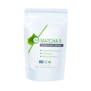 AIYA SINCE 1888 Aiya Authentic Japanese Premium First Harvest Ceremonial Grade Matcha Green Tea Powder - Vegan-Friendly, Zero Sugar, Gluten-Free - 100g Bag (3.53 oz.)