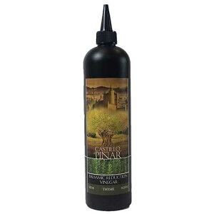 �J�X�e�B�[�W�� �f �s�i�[�� �^�C�� �o���T�~�R�Ҍ��| 500ml USDA �F��I�[�K�j�b�N�A���`�q�g�݊��� Castillo de Pinar Thyme Balsamic Reduced Vinegar 500ml USDA Certified Organic, Non GMO