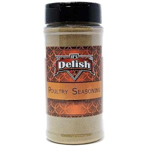 Its Delish �̌{���V�[�Y�j���O�A6 �I���X ���r It's Delish Poultry Seasoning by Its Delish, 6 Oz. Medium Jar