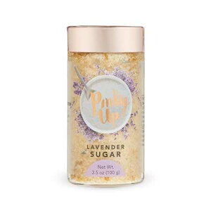 Pinky Up Lavender Sugar, 3.5oz Purple Flavored Sugar, Sugar Rimmer for Cocktails, Sanding Sugar, Cocktail Rimmer, Home Bar Accessories Margarita Party