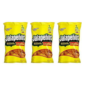 Tortillas Chips Diana Jalapeno Tortilla Chips 3.84oz (Pack of 3)