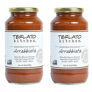 Terlato Kitchen Handcrafted Arrabbiata Sauce, 2 Jars, 24 oz.