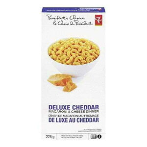 �v���W�f���c�`���C�X �f���b�N�X�`�F�_�[�}�J���j���`�[�Y 225g Presidents Choice Deluxe Cheddar Macaroni & Cheese 225g