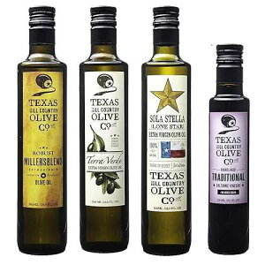 Big D �v���~�A���I���[�u�I�C���ƃo���T�~�R�|�̃N���t�g�M�t�g�Z�b�g TEXAS HILL COUNTRY OLIVE CO. The Big D Premium Olive Oil and Balsamic Vinegar Kraft Gift Set