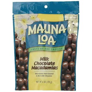 �}�E�i���A�}�J�_�~�A�A�~���N�`���R���[�g�A6�I���X�o�b�O�i4�p�b�N�j Mauna Loa Macadamias, Milk Chocolate, 6-Ounce Bags (Pack of 4)