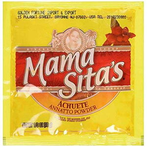 Mama Sita's Achuete Annatto �p�E�_�[�A1/3oz (10g) 12 �p�b�N Mama Sita's Achuete Annatto Powder, 1/3oz (10g) 12 Pack