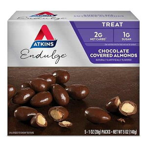 Atkins Endulge Almond Pieces, Chocolate,5 Count (Pack of 1)