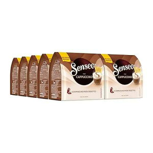 Senseo �J�v�`�[�m �R�[�q�[ �|�b�h - (10 �|�b�h x 8 �p�b�N) Senseo Cappuccino Coffee Pods - (Pack of 10 X 8 Pods)