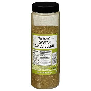 Roland Foods Za'atar �X�p�C�X�u�����h�A����A���H�i�A16�I���X�{�g�� Roland Foods Za'atar Spice Blend, Specialty Imported Food, 16-Ounce Bottle
