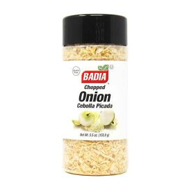 Badia Chopped Onion, 5.5 oz Convenient Flavorful Onion Flakes for Cooking & Seasoning