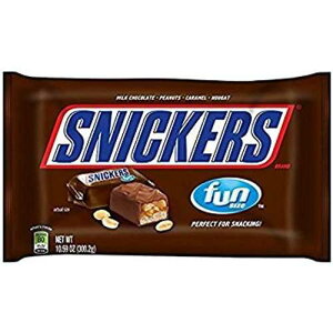 �X�j�b�J�[�Y �t�@���T�C�Y �`���R���[�g�o�[�A10.59�I���X (2�p�b�N) Snickers Fun Size Chocolate Bars, 10.59 oz (2 pack)