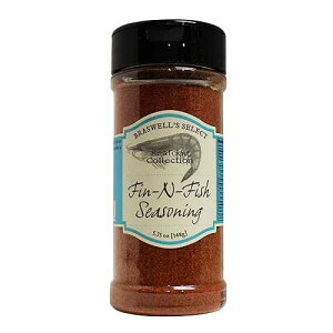 Braswell's Food Co. Select Seafood Condiments �� Fin N' Fish �V�[�Y�j���O (Fin N' Fish �V�[�Y�j���O�A5.25 �I���X) Fin N' Fish Seasoning from Braswell's Food Co. Select Seafood Condiments (Fin N Fish seasoning, 5.25