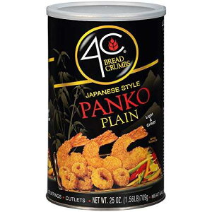 4C Panko �v���[���p���� 25 �I���X (3����) 4C Panko Plain Bread Crumbs 25 oz. (Pack of 3)