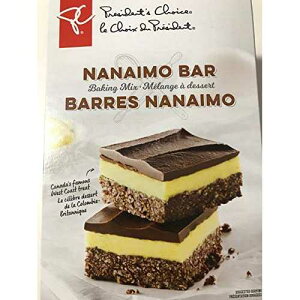 President's Choice �i�i�C�� �o�[ �x�[�L���O �~�b�N�X 740g {�J�i�_�A��} President's Choice Nanaimo Bar Baking Mix 740g {Imported from Canada}