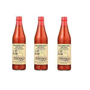 �E�B���A���\�� �u���U�[�Y �z�b�g�\�[�X�A6 �t�ʃI���X (3 �p�b�N) Williamson Bros. Bar-B-Q Williamson Bros Hot Sauce, 6 fl oz (Pack of 3)