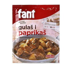 Fant Seasoning Mix For Stew & Paprikash, 65 Gram (Pack Of 22)