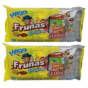 FRUNAS ���K �I���W�i�� �L�������� �u�����h �R�� �T�{�[�� �A �t���^�X 2 �p�b�N 462 �O�����B ���݉����̂���t���[�c�����̃L�����f�B�[ 2 �p�b�N 16.29 �I���X FRUNAS Mega Original Caramelo Blando con S