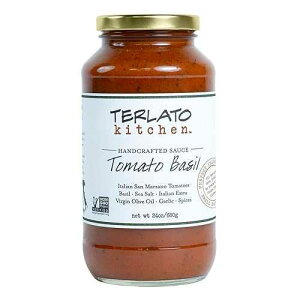 Terlato Kitchen Handcrafted Tomato Basil Sauce, 2 Jars, 24oz.