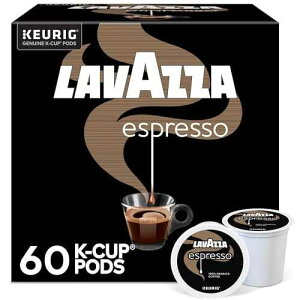 Lavazza Espresso, Single-Serve Keurig K-Cup Pods, Medium Roast Coffee, 60-Count Box (6 Packs of 10)